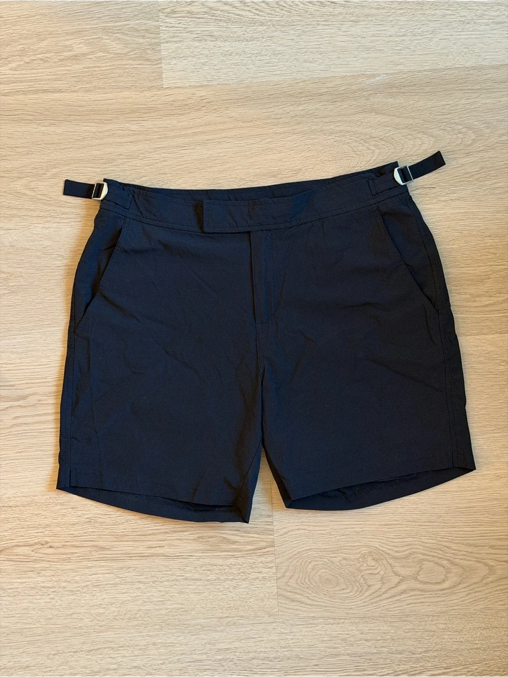 Spier & McKay Black Tailored Swim Trunk